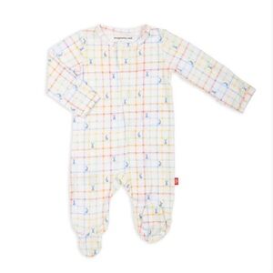 Magnetic Me Hopscotch Modal Magnetic Footie. Size 6-9 mos. New!